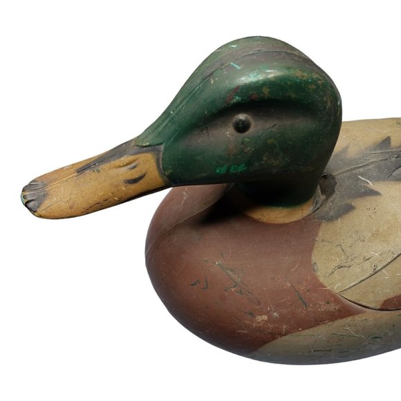 Vintage Mallard Plastic D-9 Victor Decoy Duck 1967 Woodstream Co. VTG Retro - Picture 3 of 8